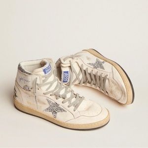 Sky star high top golden goose sneakers in size 11/41EU